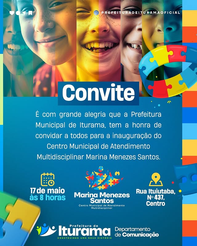 Post do instagram da Prefeitura de Iturama
