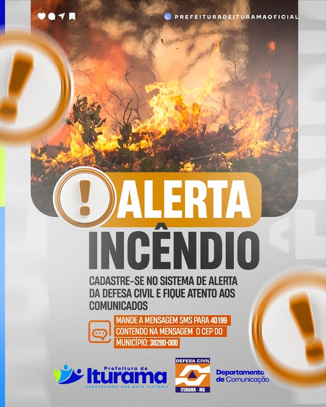 Post do instagram da Prefeitura de Iturama