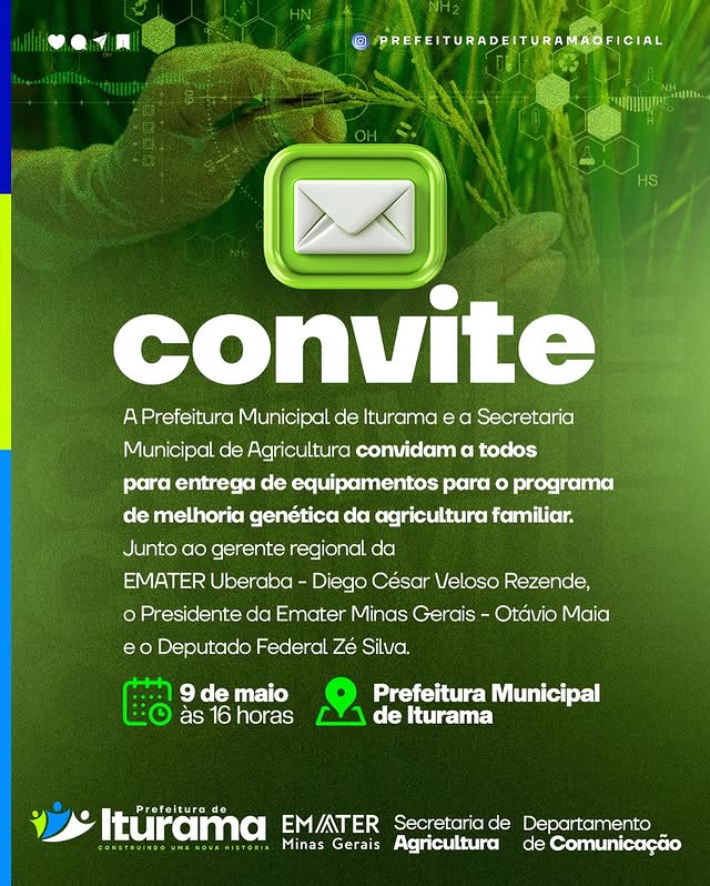 Post do instagram da Prefeitura de Iturama