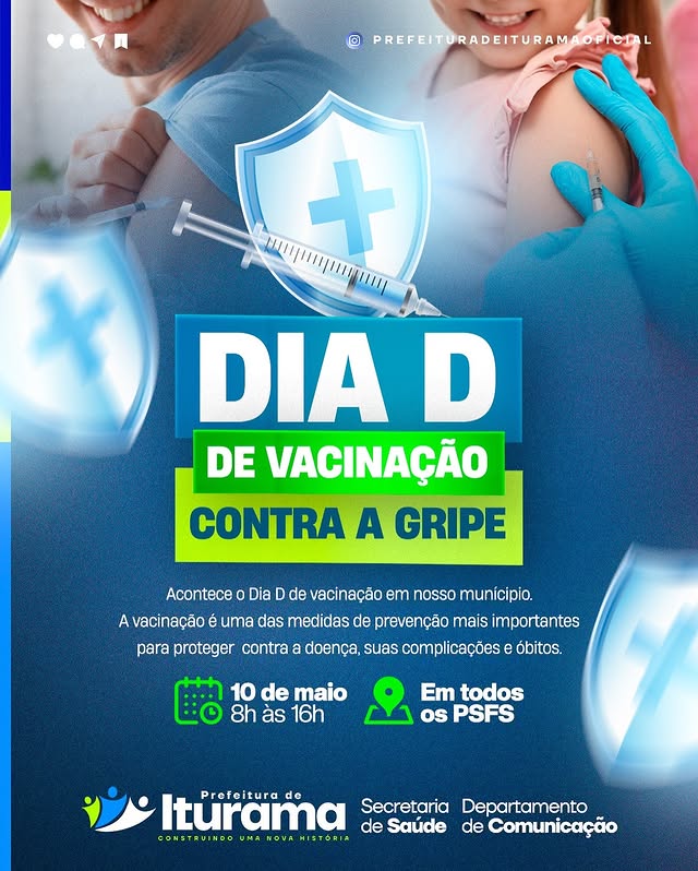 Post do instagram da Prefeitura de Iturama
